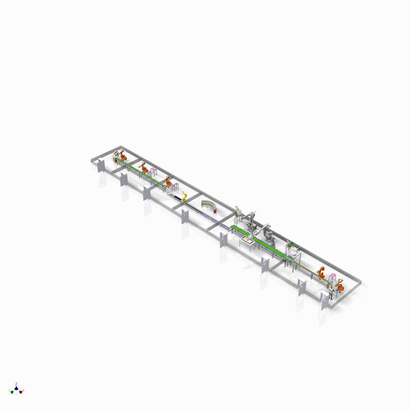 Automatic production line of rechargeable treasure